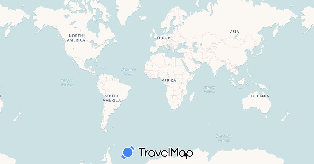 TravelMap itinerary: driving, bus, plane, cycling, train, hiking, boat, hitchhiking in Azerbaijan, Bosnia and Herzegovina, France, Georgia, Greece, Croatia, India, Italy, Kyrgyzstan, Kazakhstan, Montenegro, Macedonia, Nepal, Slovenia, Turkey, Uzbekistan (Asia, Europe)